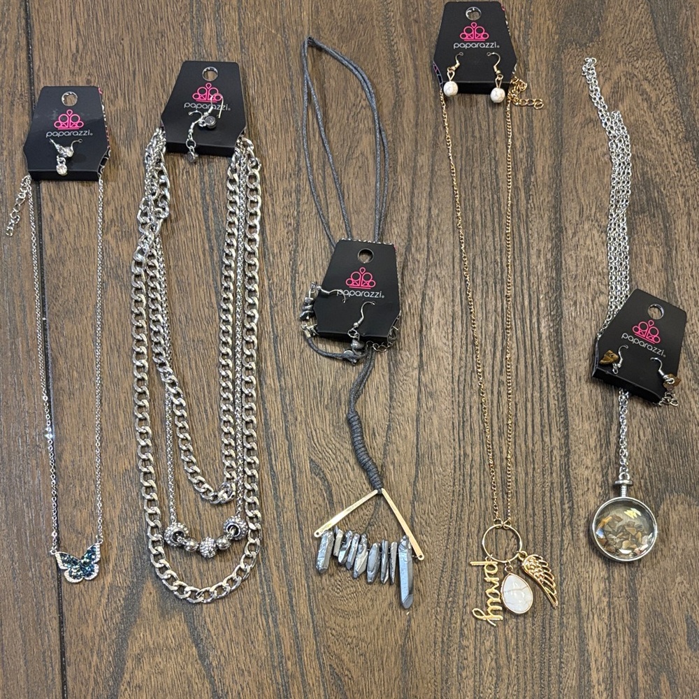 Paparazzi Mixed Metal Necklace Collection